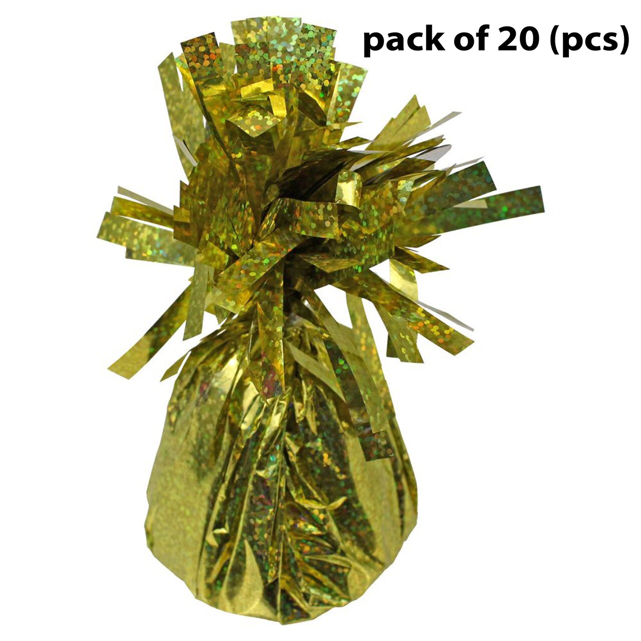 Balloon Weight, Party Balloon Weight 5 inches tall by 2 1/4 inches wide, Multi Pack | Raheev®